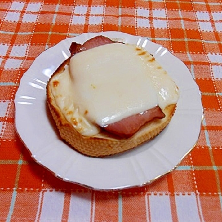 焼き豚＆モッツァレラチーズトースト